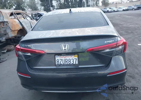2022 Honda Civic Sport from USA, damaged, VIN 2HGFE2F50NH556324
